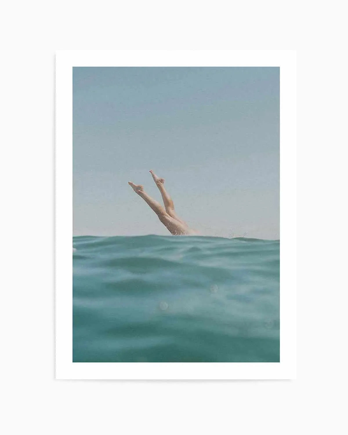 Ocean Dive by Elise Wilcox Art Print from Olive et Oriel where you can shop wallpaper and artworks online