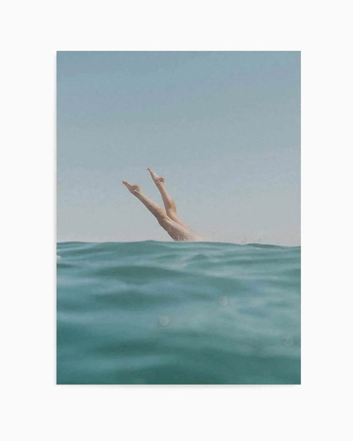 Ocean Dive by Elise Wilcox Art Print from Olive et Oriel where you can shop wallpaper and artworks online