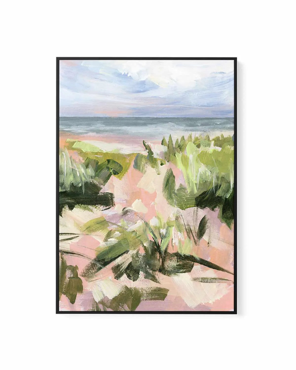 Ocean Kiss by Meredith O'Neal | Framed Canvas Art Print from Olive et Oriel where you can shop wallpaper and artworks online