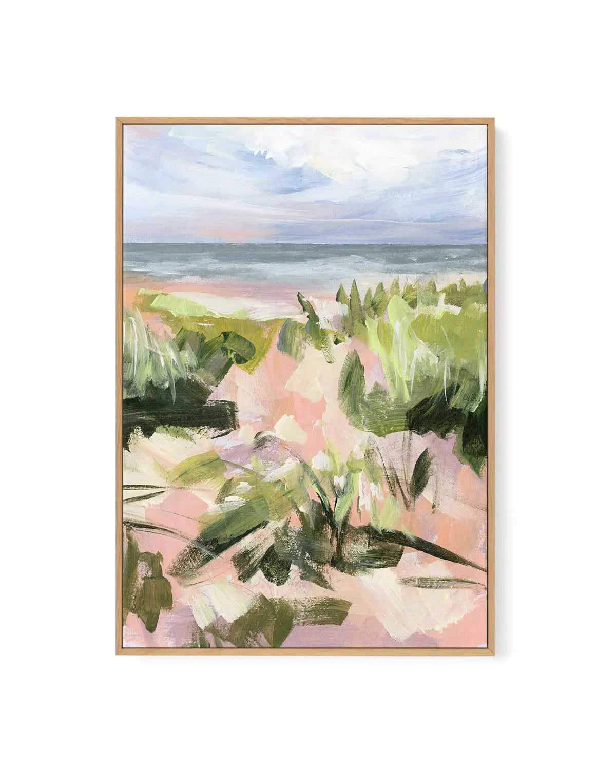 Ocean Kiss by Meredith O'Neal | Framed Canvas Art Print from Olive et Oriel where you can shop wallpaper and artworks online