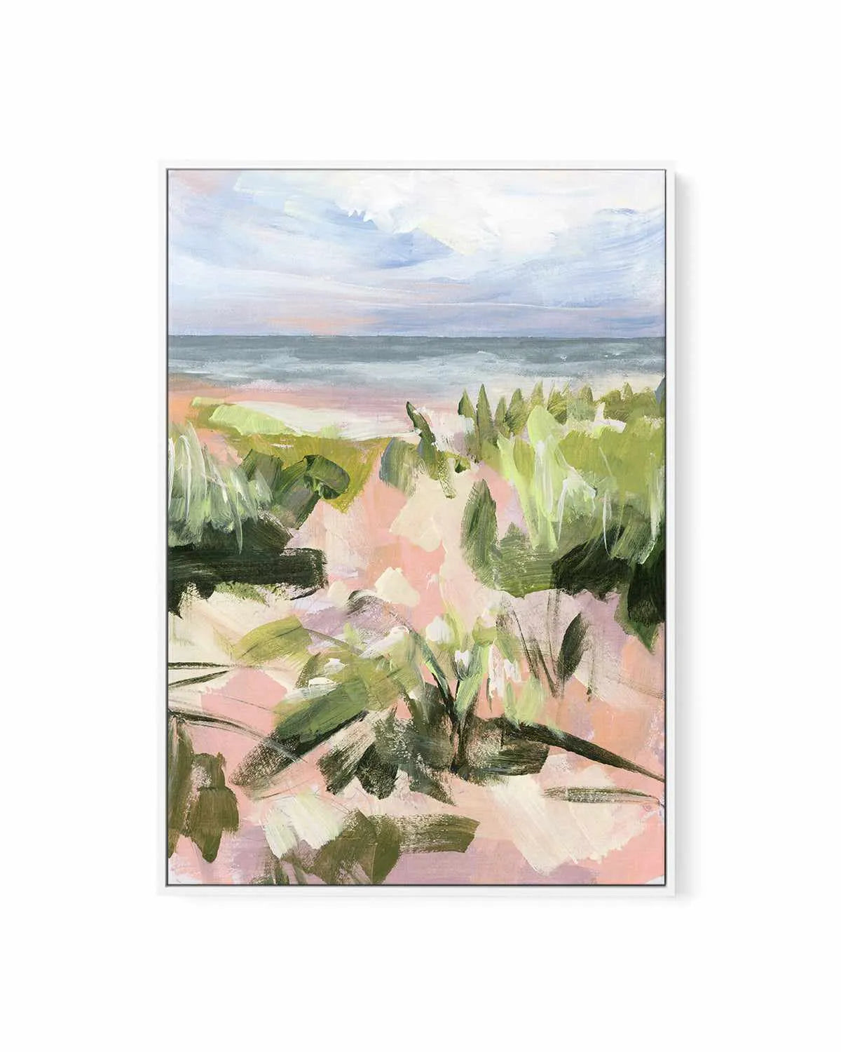 Ocean Kiss by Meredith O'Neal | Framed Canvas Art Print from Olive et Oriel where you can shop wallpaper and artworks online