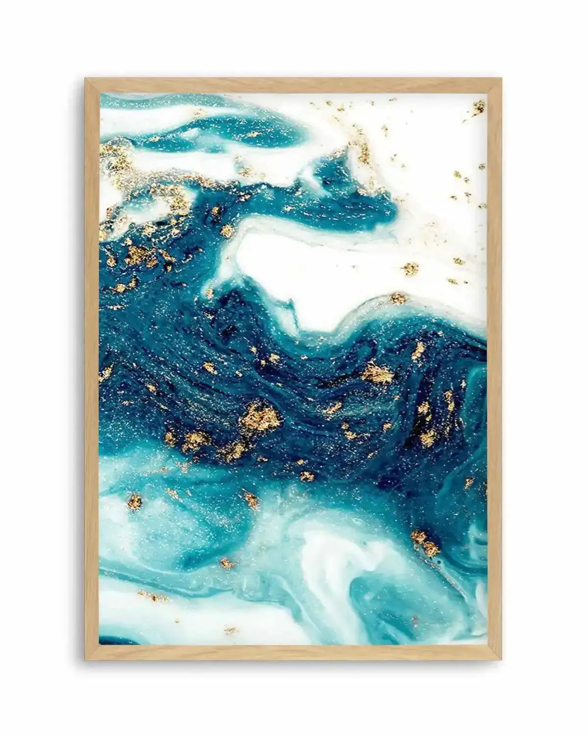 Ocean Marble II Art Print from Olive et Oriel where you can shop wallpaper and artworks online