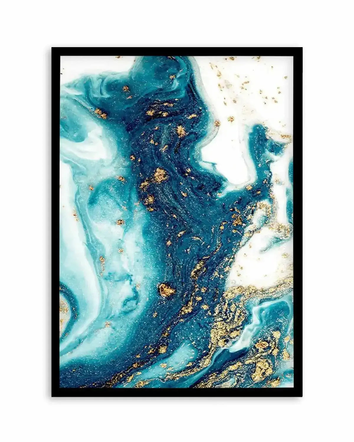 Ocean Marble III Art Print from Olive et Oriel where you can shop wallpaper and artworks online