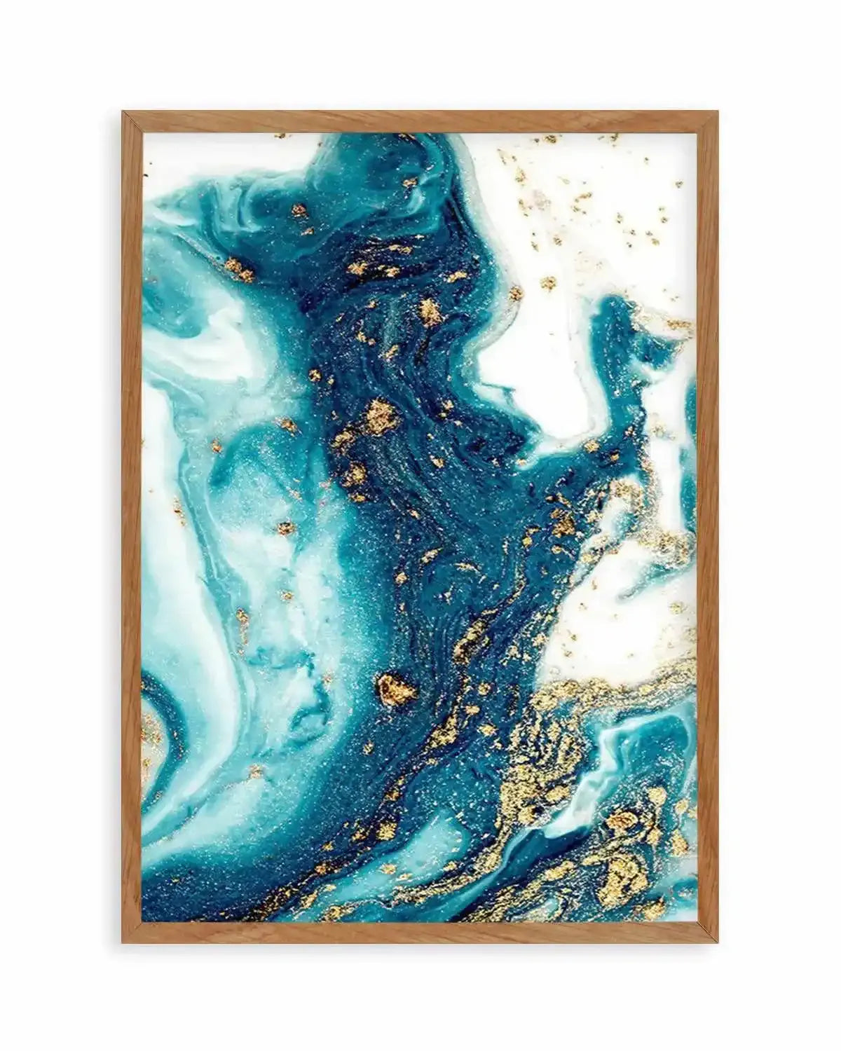 Ocean Marble III Art Print from Olive et Oriel where you can shop wallpaper and artworks online