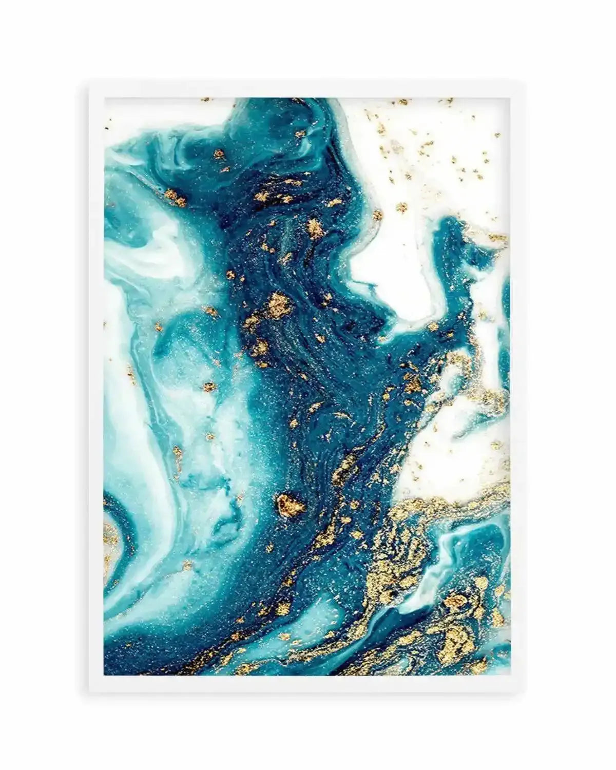 Ocean Marble III Art Print from Olive et Oriel where you can shop wallpaper and artworks online