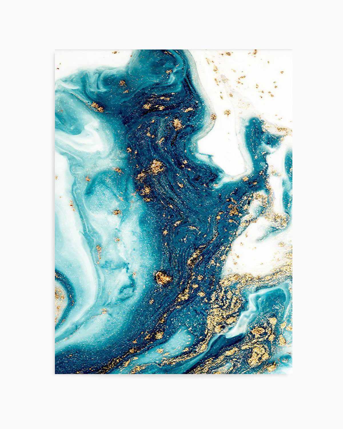 Ocean Marble III Art Print