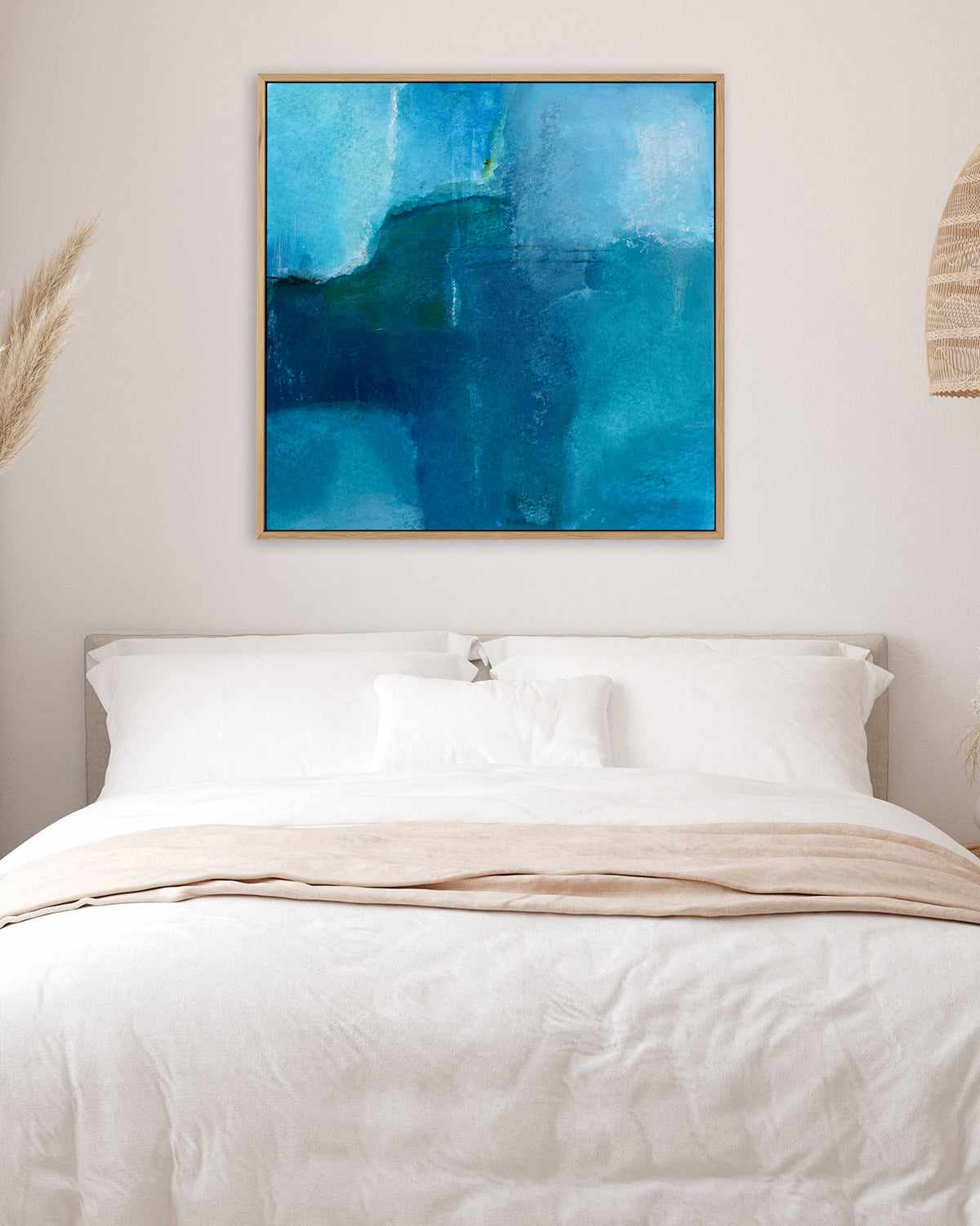 Ocean IV by Michelle Oppenheimer | Framed Canvas Art Print