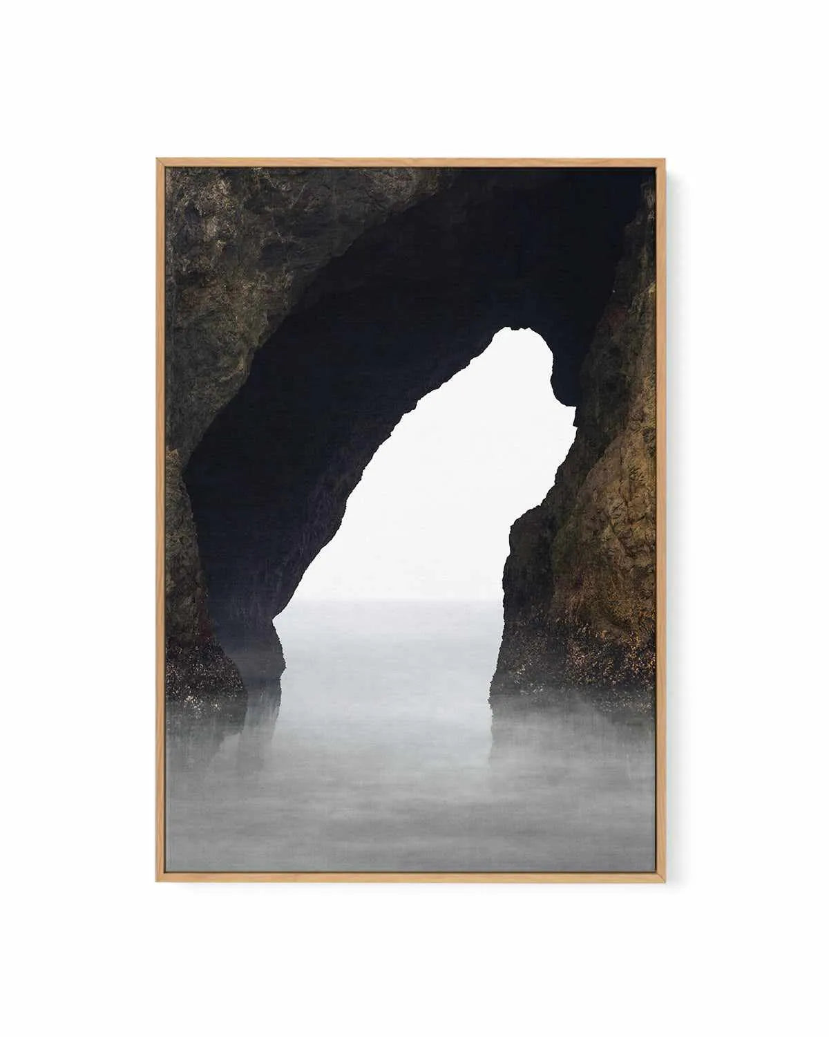 Ocean Rock by Design Fabrikken | Framed Canvas Art Print from Olive et Oriel where you can shop wallpaper and artworks online