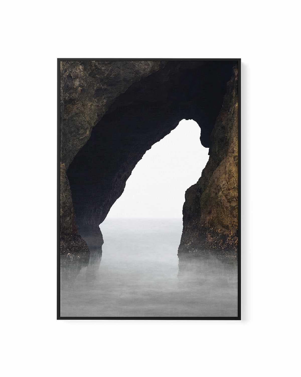 Ocean Rock by Design Fabrikken | Framed Canvas Art Print