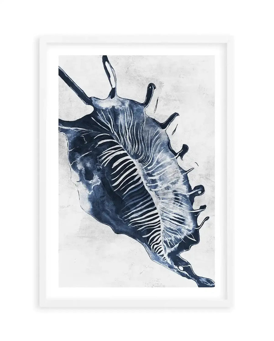 Ocean Seashell III Art Print-PRINT-Olive et Oriel-Olive et Oriel-A5 | 5.8" x 8.3" | 14.8 x 21cm-White-With White Border-Buy-Australian-Art-Prints-Online-with-Olive-et-Oriel-Your-Artwork-Specialists-Austrailia-Decorate-With-Coastal-Photo-Wall-Art-Prints-From-Our-Beach-House-Artwork-Collection-Fine-Poster-and-Framed-Artwork