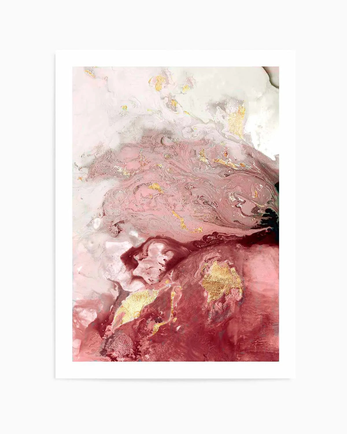 Ocean Splash Crimson I Art Print from Olive et Oriel where you can shop wallpaper and artworks online