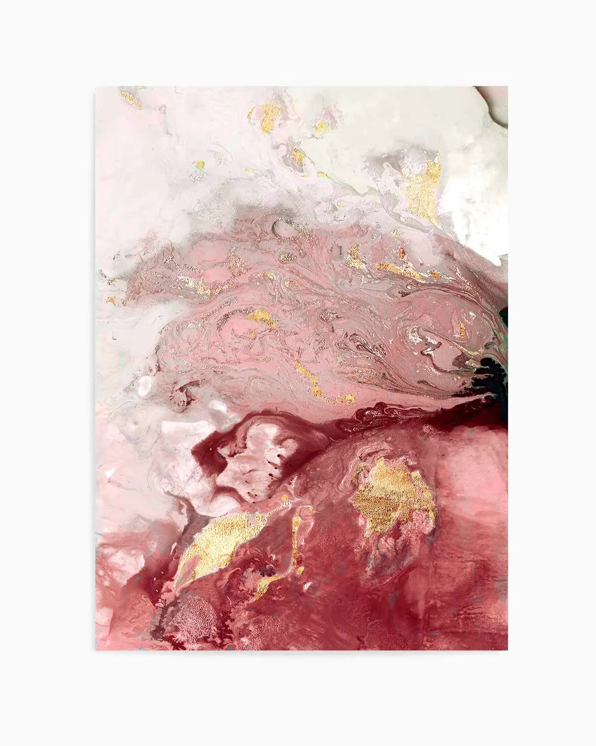 Ocean Splash Crimson I Art Print from Olive et Oriel where you can shop wallpaper and artworks online