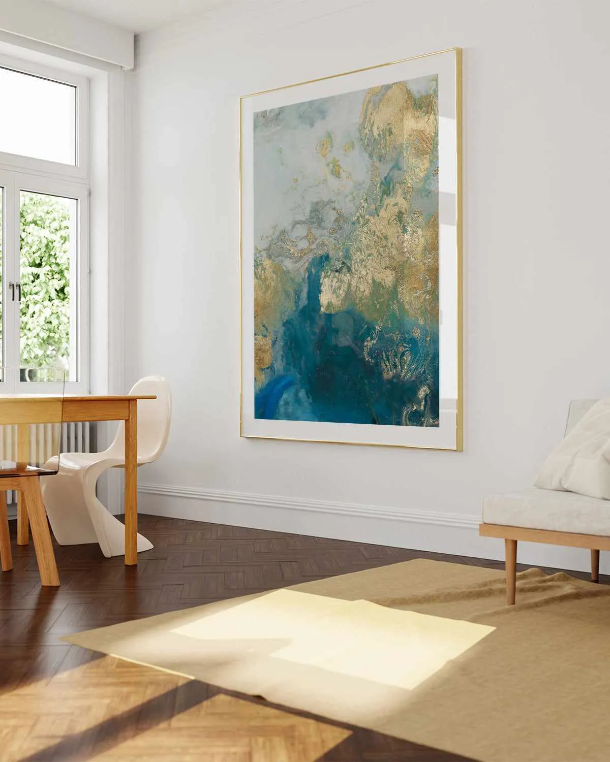 Ocean Splash II Art Print from Olive et Oriel where you can shop wallpaper and artworks online