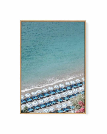 Ocean Split by Renee Rae | Framed Canvas Art Print from Olive et Oriel where you can shop wallpaper and artworks online