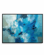 Ocean Storm | Framed Canvas Art Print