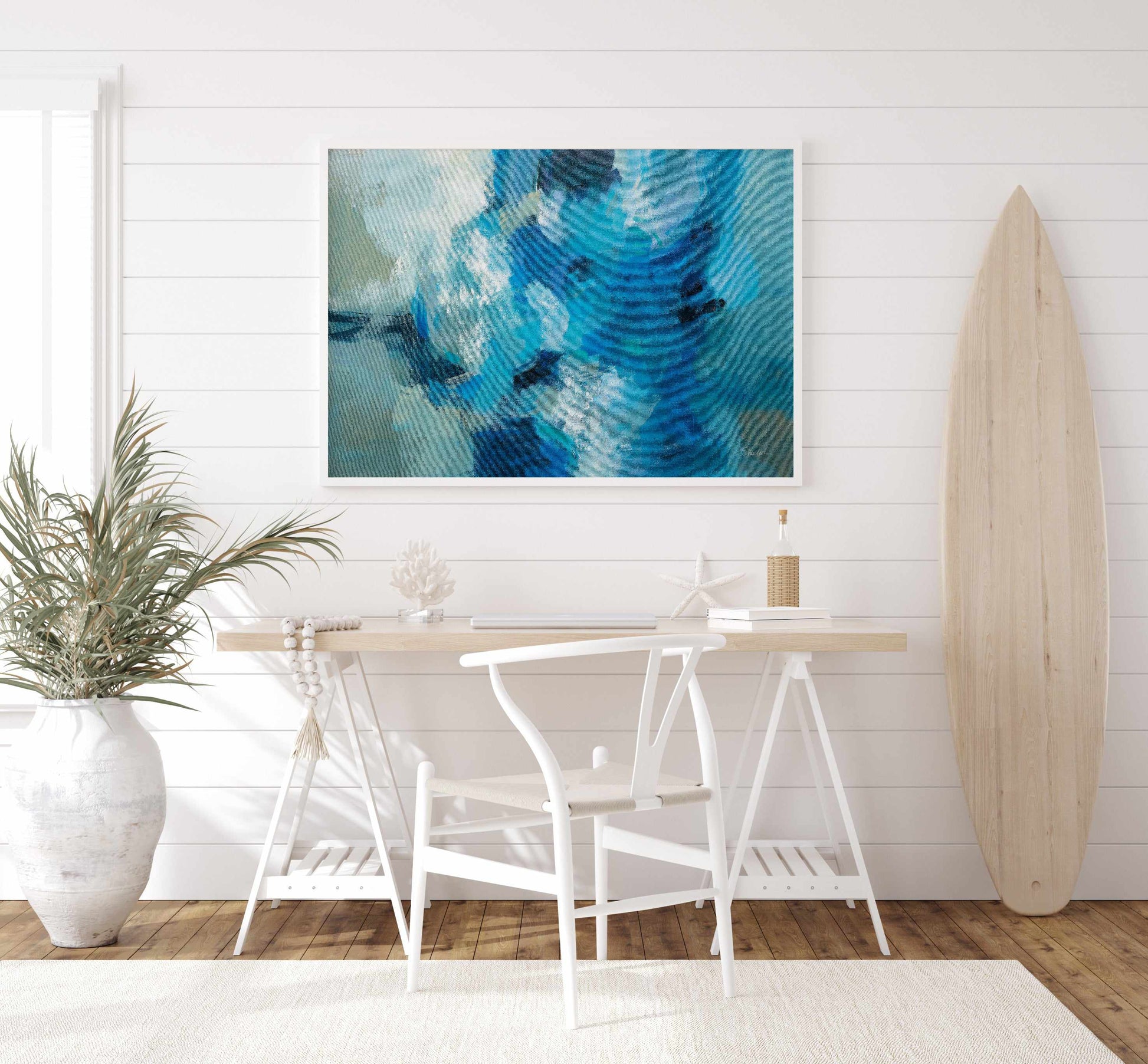 Ocean Storm | Art Print from Olive et Oriel where you can shop wallpaper and artworks online