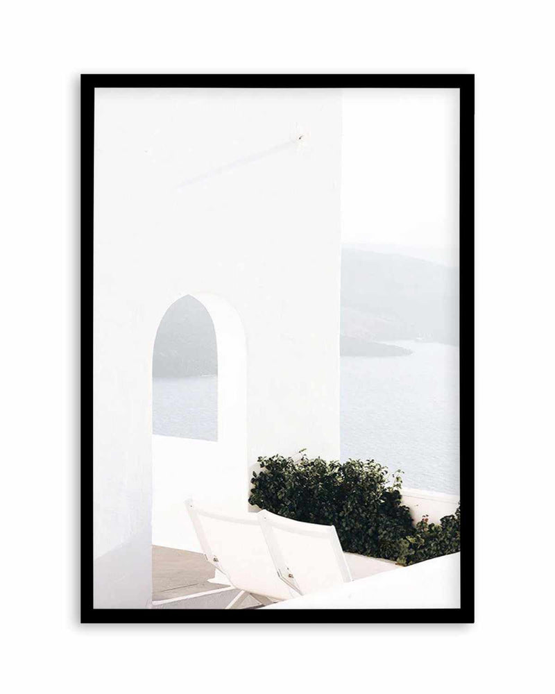 Ocean View II | Santorini Art Print