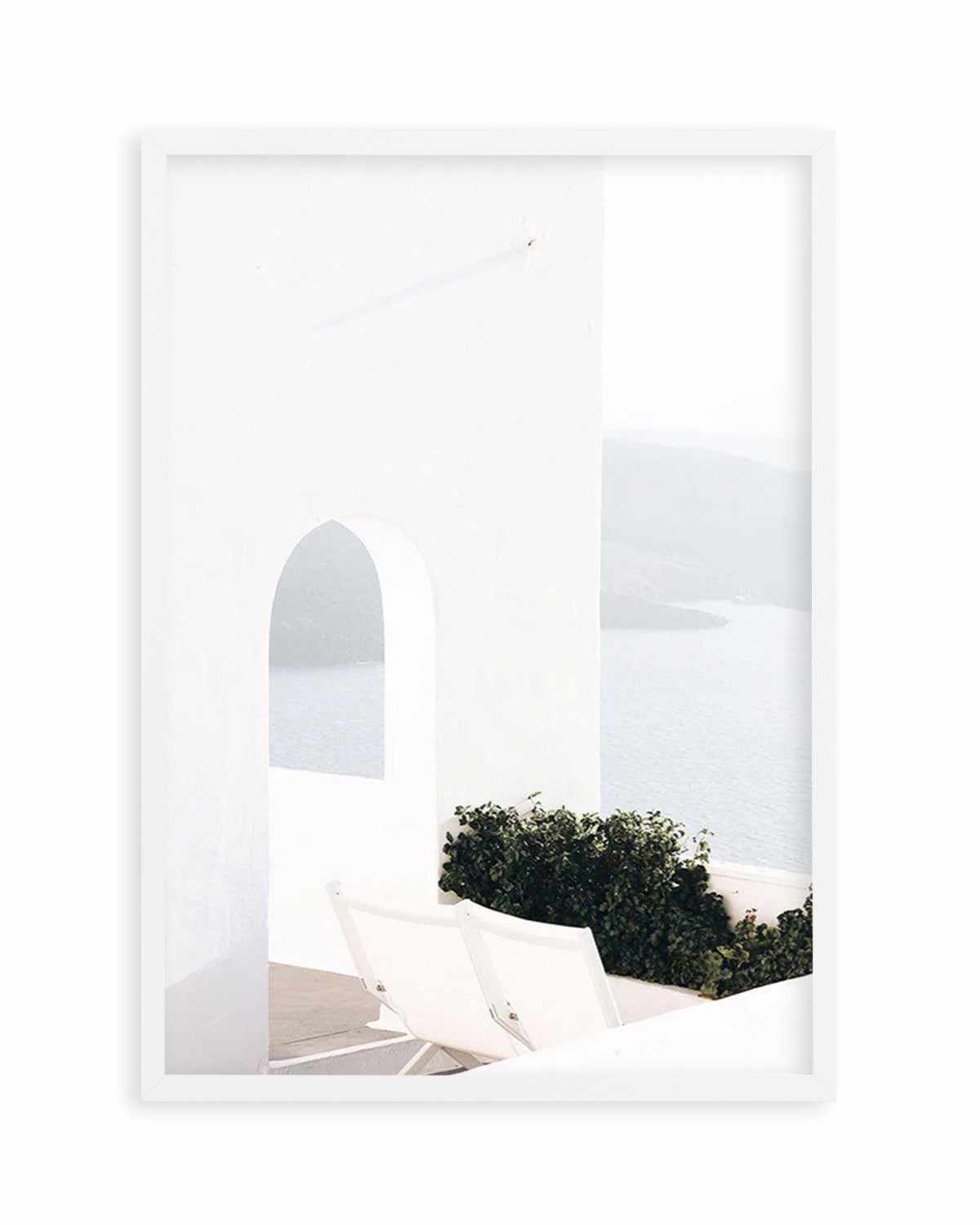 Ocean View II | Santorini Art Print