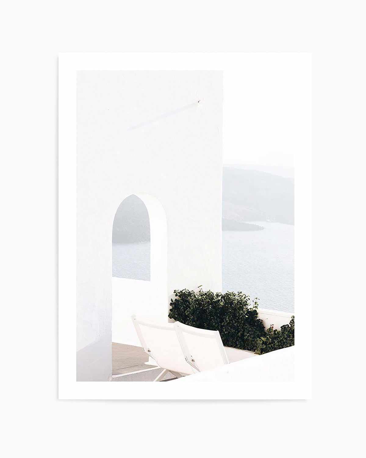 Ocean View II | Santorini Art Print