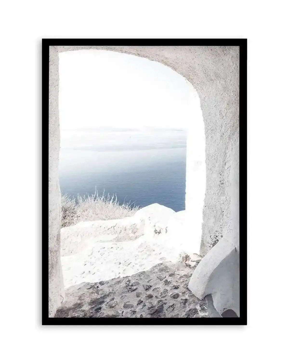 Ocean View | Santorini Art Print from Olive et Oriel where you can shop wallpaper and artworks online