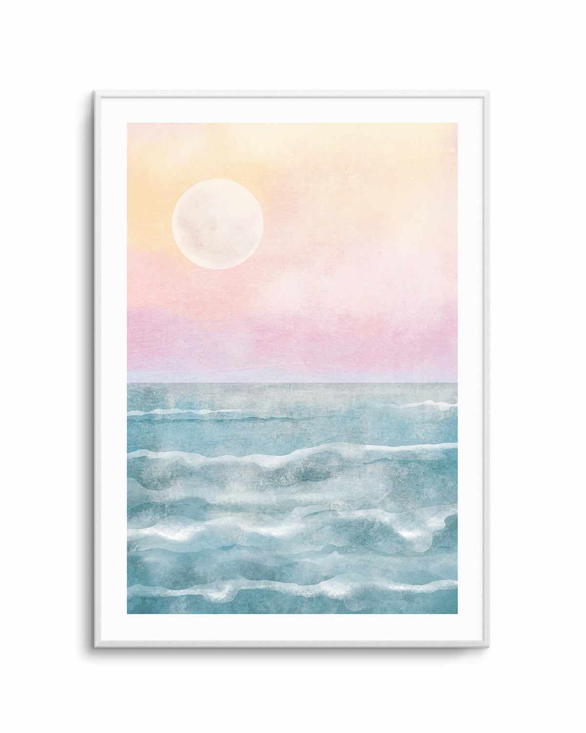 Ocean Moonlight Art Print