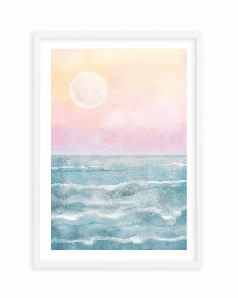 Ocean Moonlight Art Print