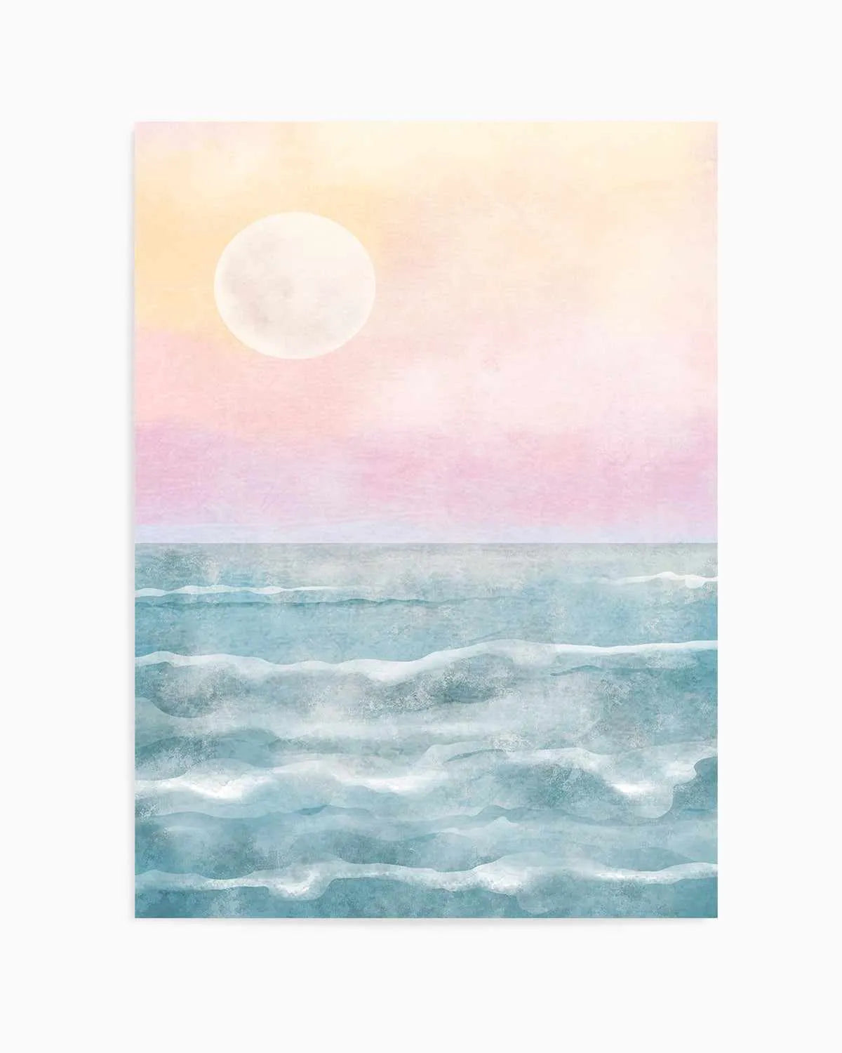 Ocean Moonlight Art Print from Olive et Oriel where you can shop wallpaper and artworks online