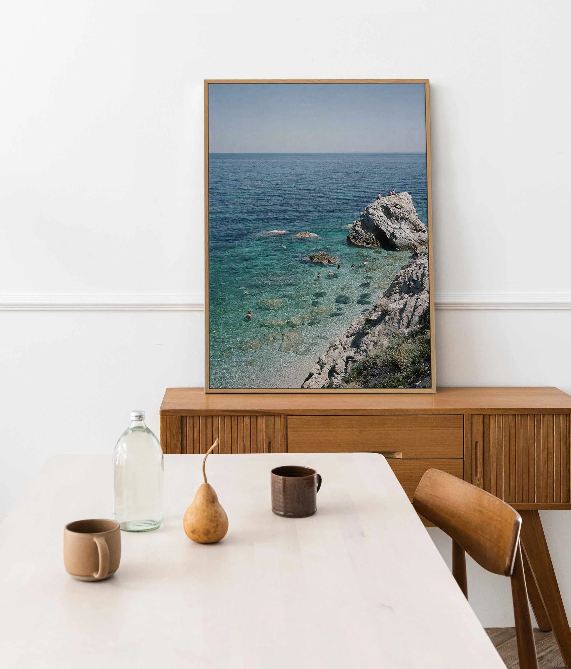 Ocean Bliss by Renee Rae | Framed Canvas Art Print from Olive et Oriel where you can shop wallpaper and artworks online