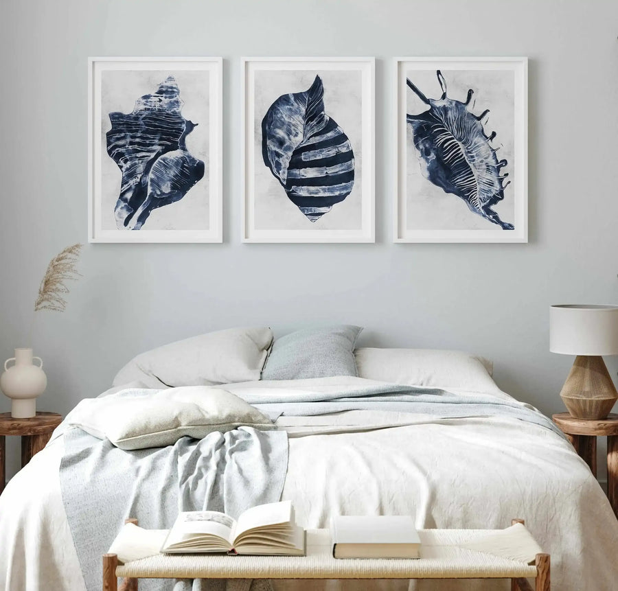 Ocean Seashell II Art Print-PRINT-Olive et Oriel-Olive et Oriel-Buy-Australian-Art-Prints-Online-with-Olive-et-Oriel-Your-Artwork-Specialists-Austrailia-Decorate-With-Coastal-Photo-Wall-Art-Prints-From-Our-Beach-House-Artwork-Collection-Fine-Poster-and-Framed-Artwork