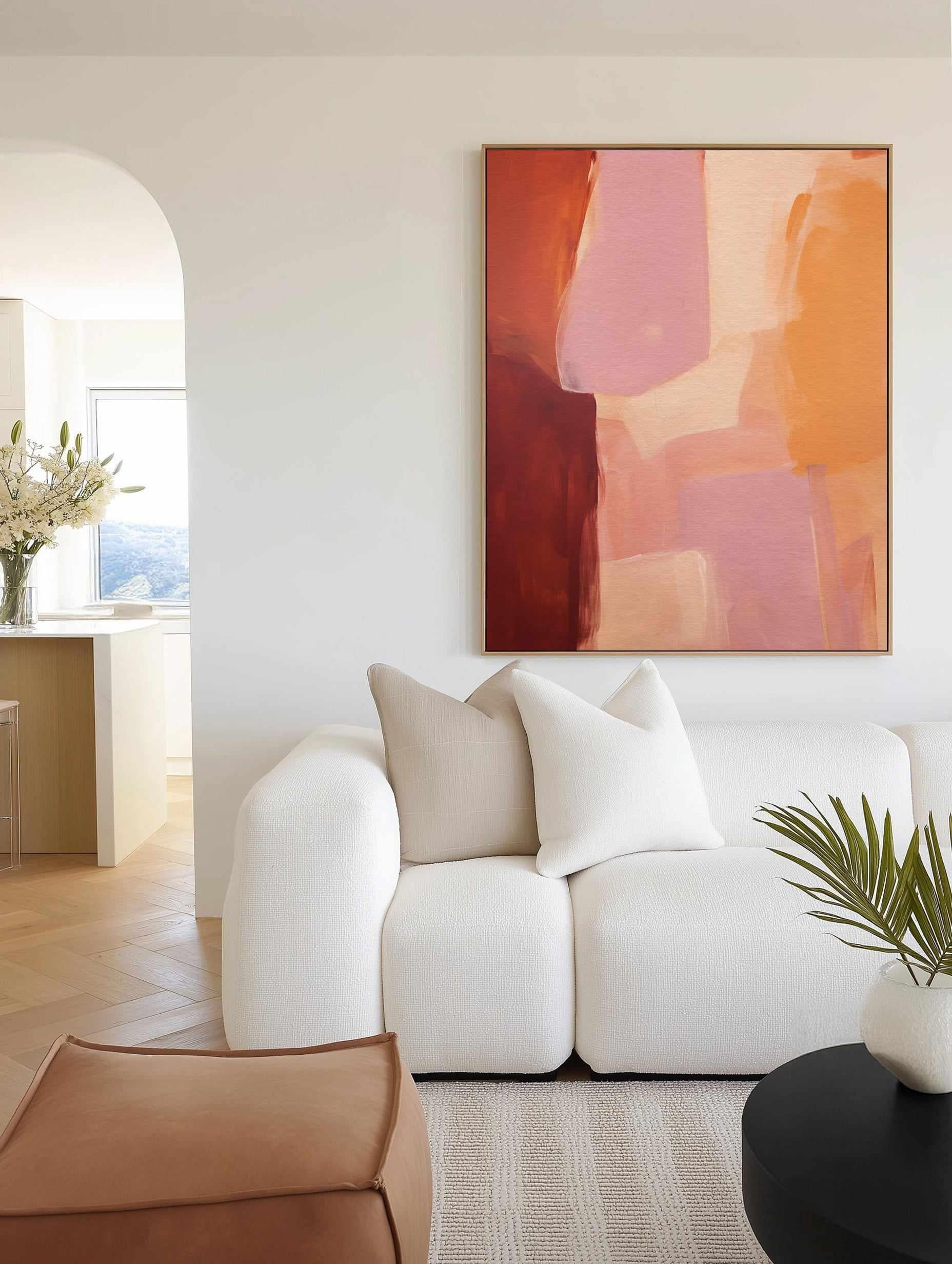 Ocria I | Framed Canvas Art Print from Olive et Oriel where you can shop wallpaper and artworks online