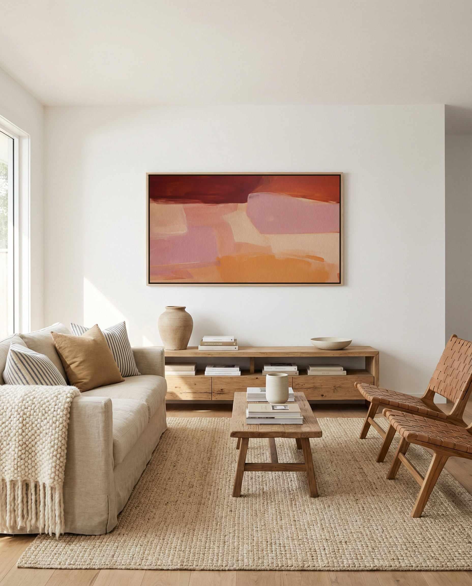 Ocria I LS | Panoramic Canvas Art Print from Olive et Oriel where you can shop wallpaper and artworks online
