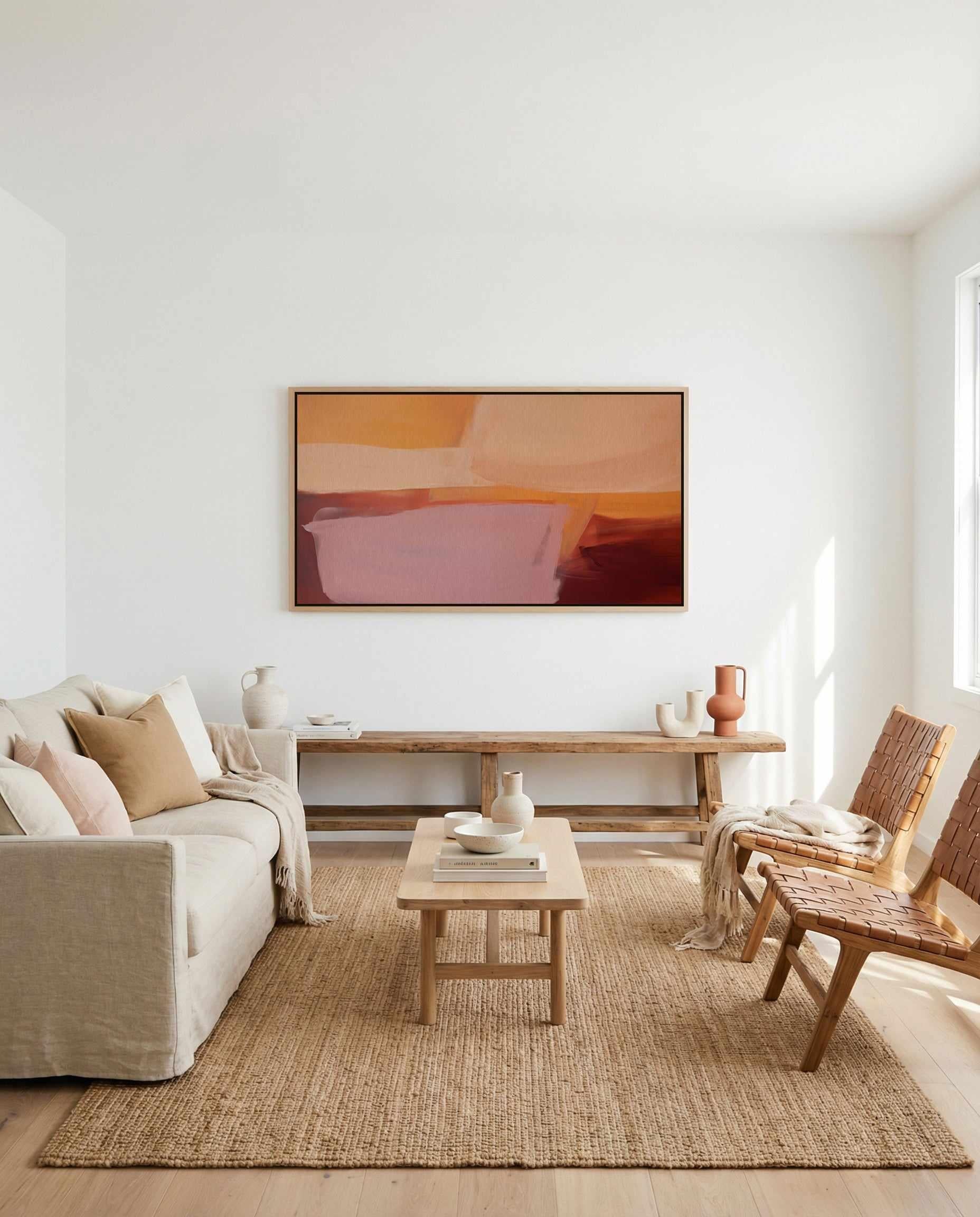 Ocria II LS | Panoramic Canvas Art Print from Olive et Oriel where you can shop wallpaper and artworks online