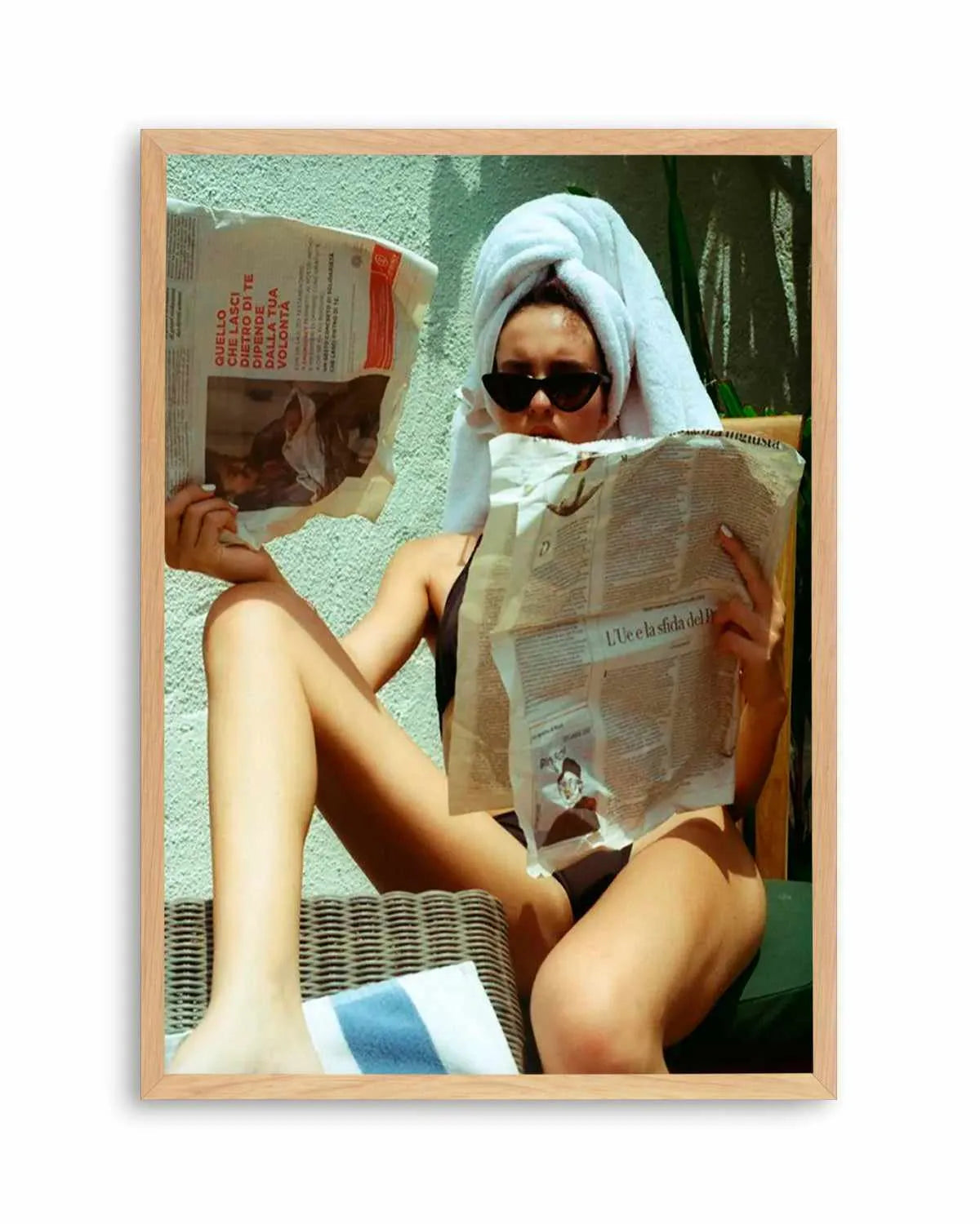 Off Duty I by Mario Stefanelli Art Print from Olive et Oriel where you can shop wallpaper and artworks online