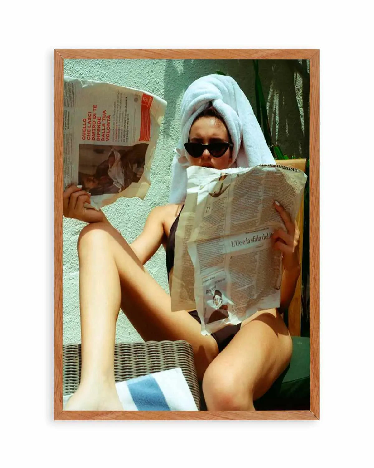 Off Duty I by Mario Stefanelli Art Print from Olive et Oriel where you can shop wallpaper and artworks online