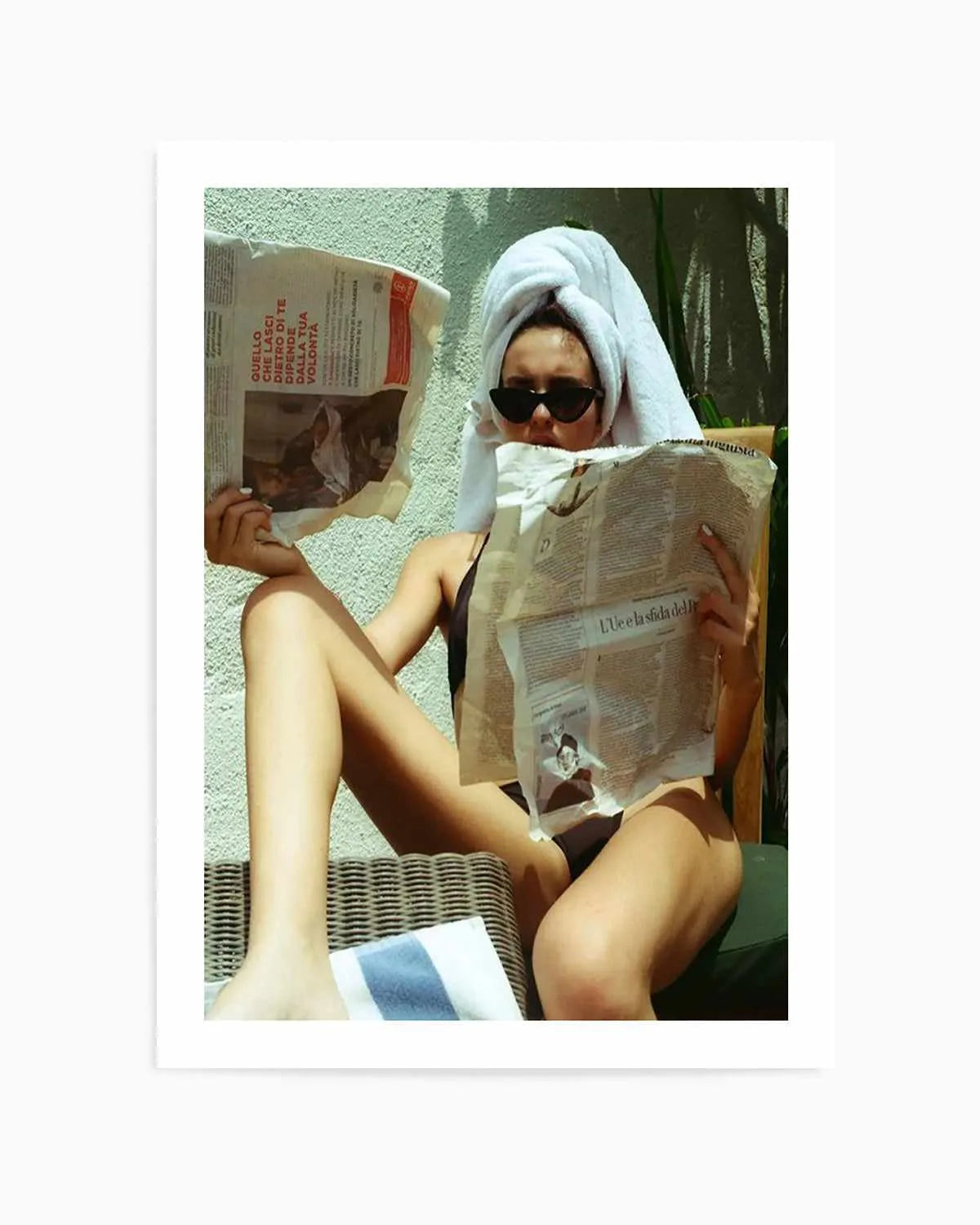 Off Duty I by Mario Stefanelli Art Print from Olive et Oriel where you can shop wallpaper and artworks online