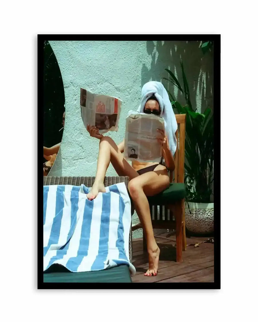 Off Duty II by Mario Stefanelli Art Print from Olive et Oriel where you can shop wallpaper and artworks online