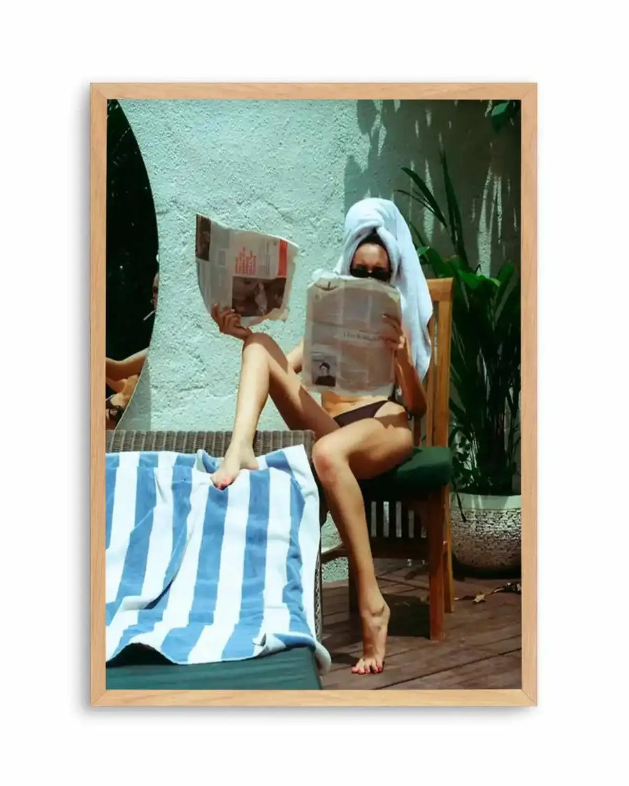 Off Duty II by Mario Stefanelli Art Print from Olive et Oriel where you can shop wallpaper and artworks online