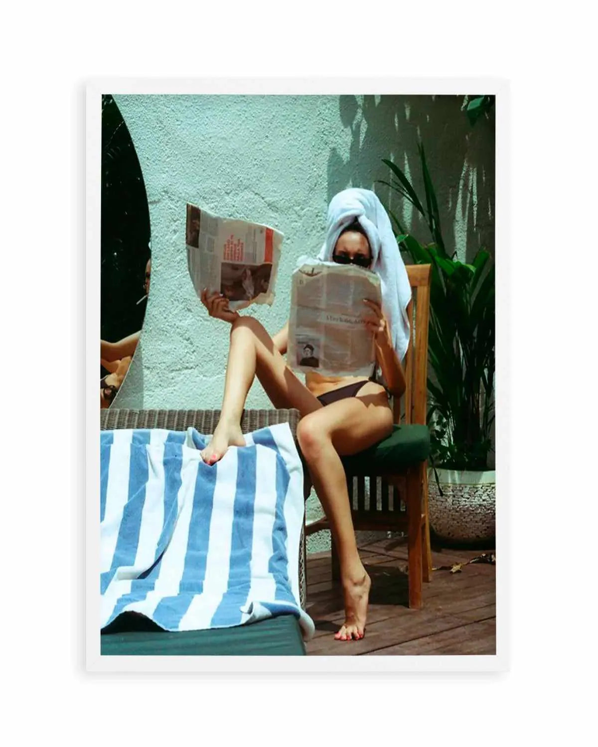 Off Duty II by Mario Stefanelli Art Print from Olive et Oriel where you can shop wallpaper and artworks online