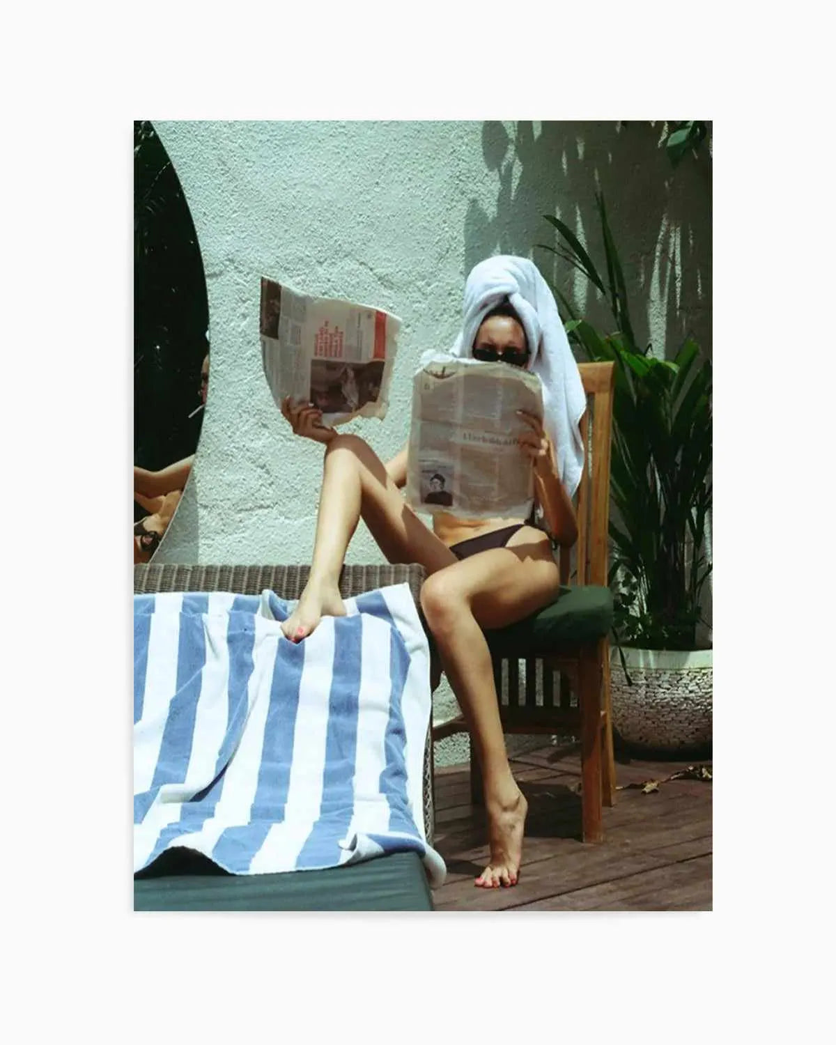 Off Duty II by Mario Stefanelli Art Print from Olive et Oriel where you can shop wallpaper and artworks online