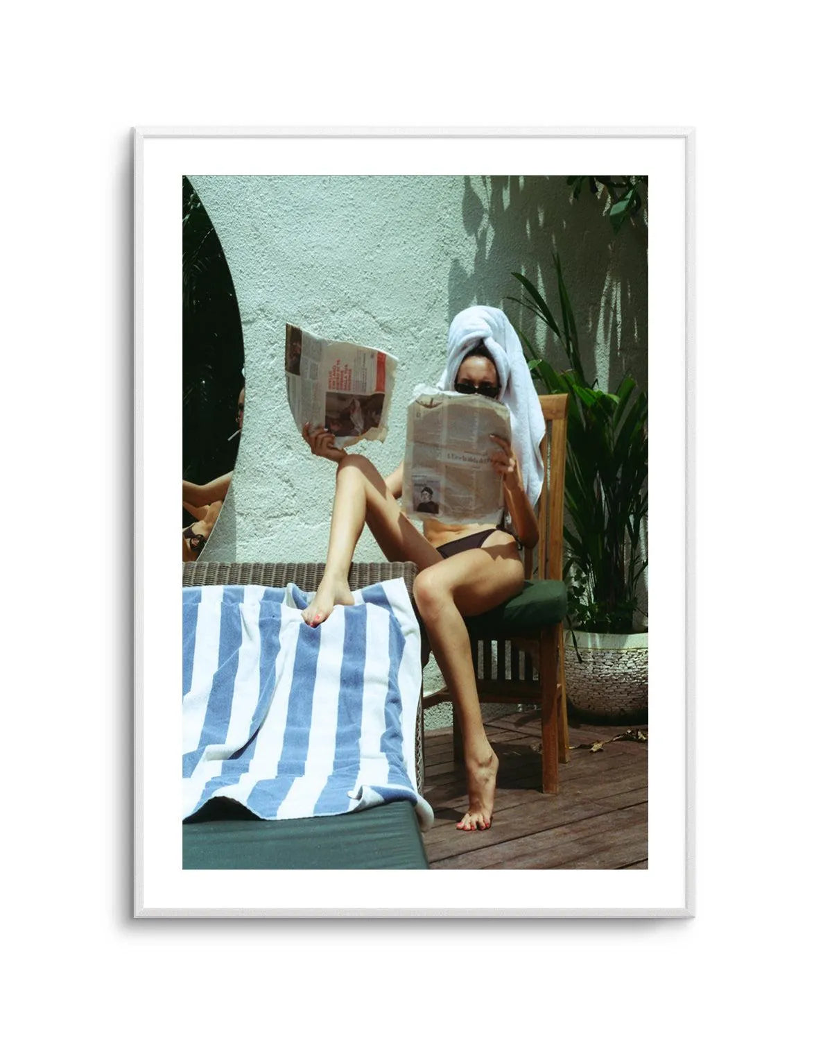 Off Duty II by Mario Stefanelli Art Print-PRINT-Olive et Oriel-Mario Stefanelli-A5 | 5.8" x 8.3" | 14.8 x 21cm-Unframed Art Print-With White Border-Buy-Australian-Art-Prints-Online-with-Olive-et-Oriel-Your-Artwork-Specialists-Austrailia-Decorate-With-Coastal-Photo-Wall-Art-Prints-From-Our-Beach-House-Artwork-Collection-Fine-Poster-and-Framed-Artwork