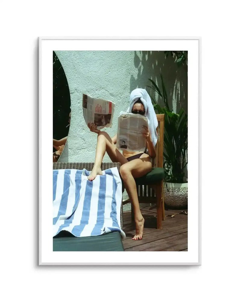 Off Duty II by Mario Stefanelli Art Print-PRINT-Olive et Oriel-Mario Stefanelli-A5 | 5.8" x 8.3" | 14.8 x 21cm-Unframed Art Print-With White Border-Buy-Australian-Art-Prints-Online-with-Olive-et-Oriel-Your-Artwork-Specialists-Austrailia-Decorate-With-Coastal-Photo-Wall-Art-Prints-From-Our-Beach-House-Artwork-Collection-Fine-Poster-and-Framed-Artwork