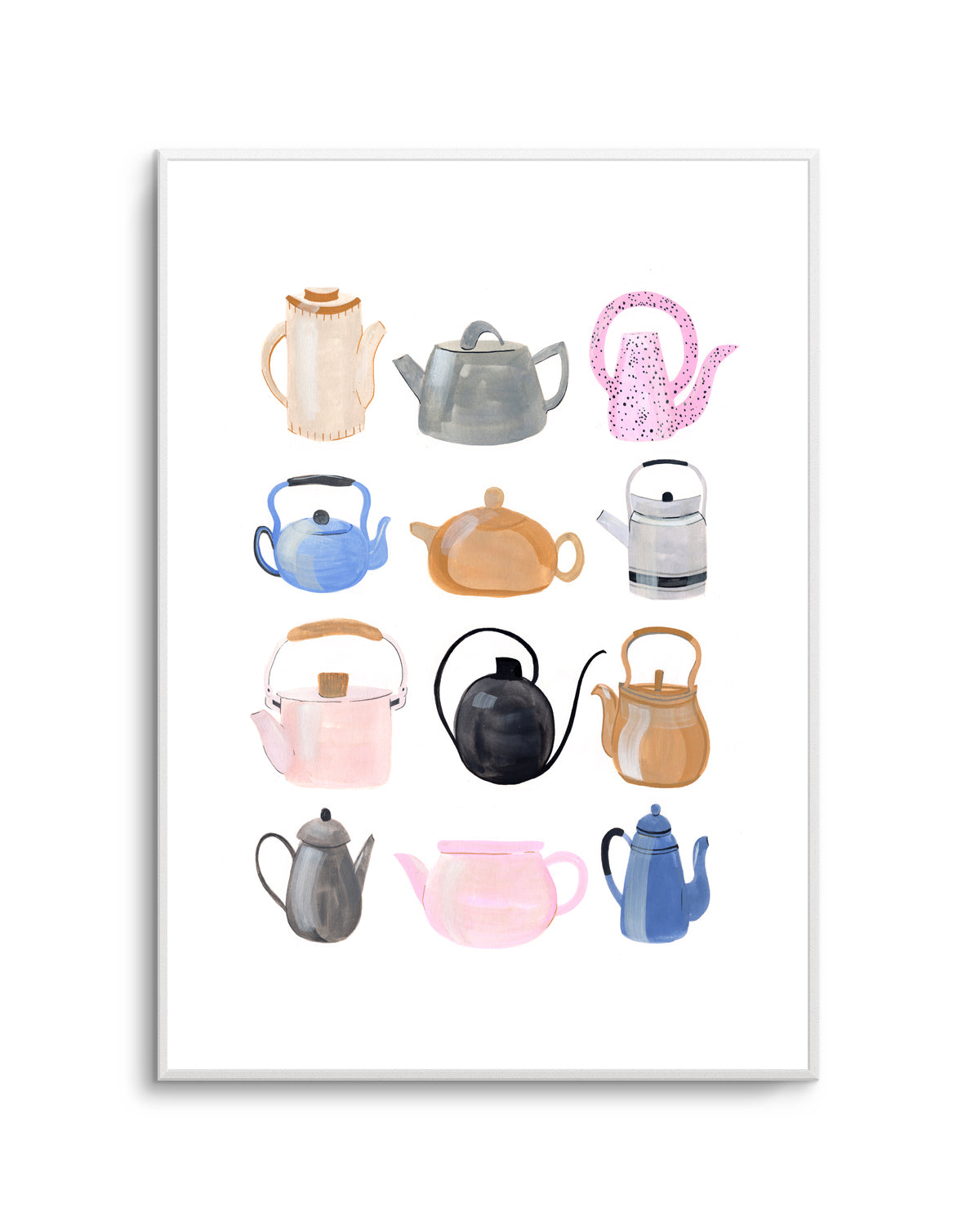 Official Teapots by Laura Page | Art Print