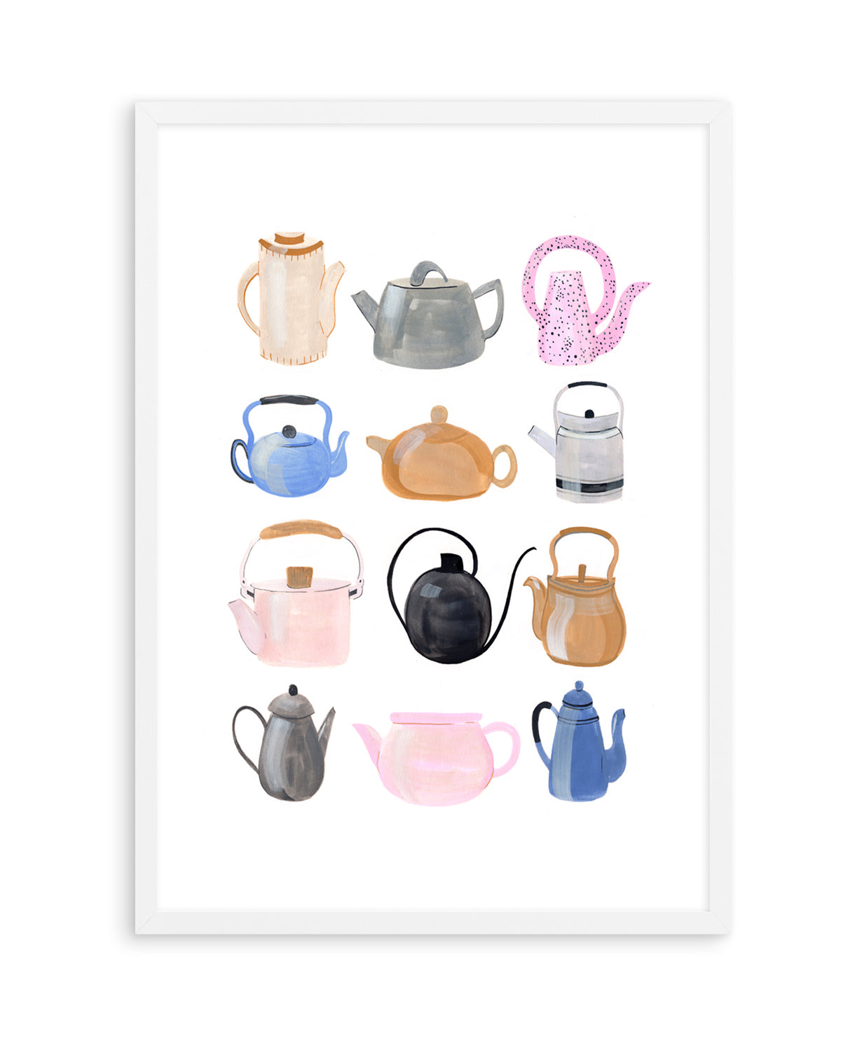 Official Teapots by Laura Page | Art Print