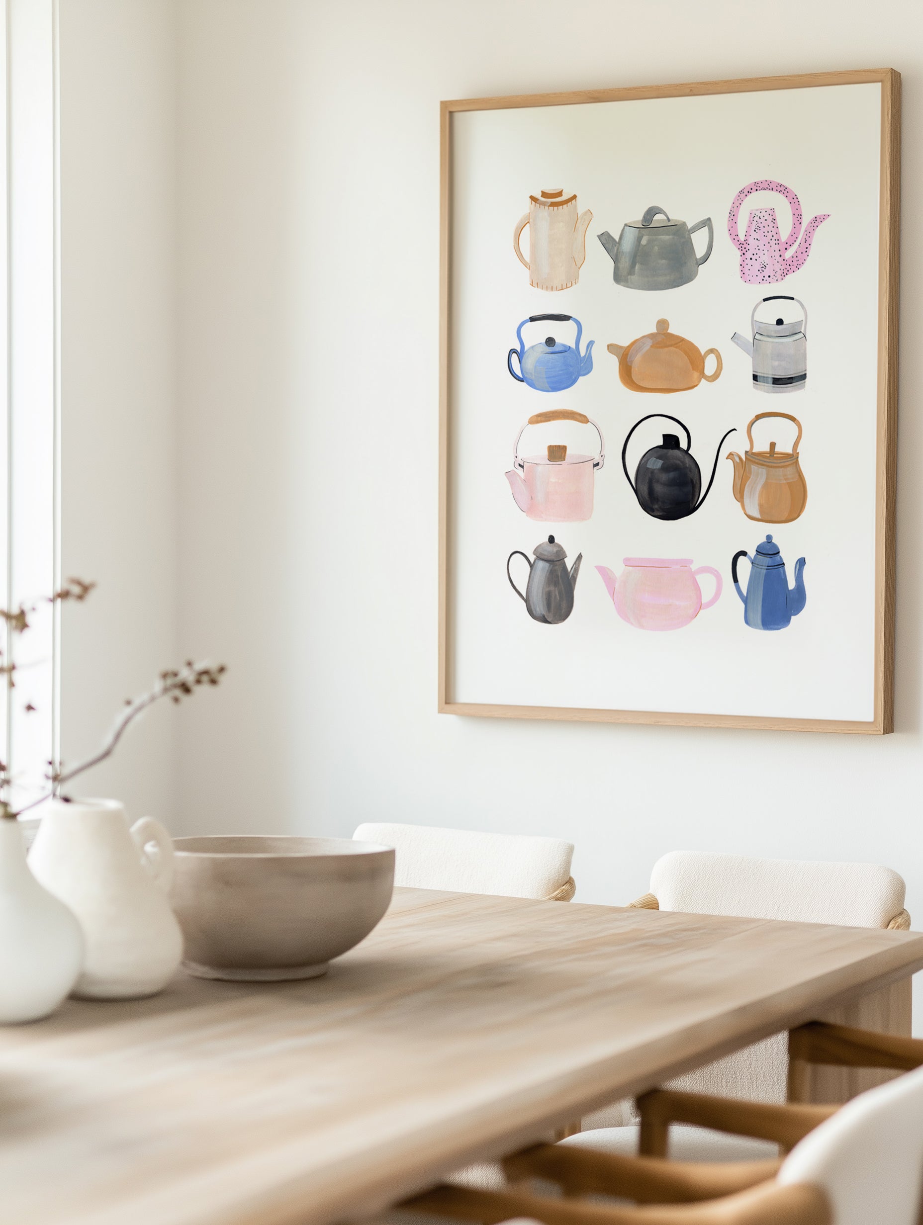 Official Teapots by Laura Page | Art Print