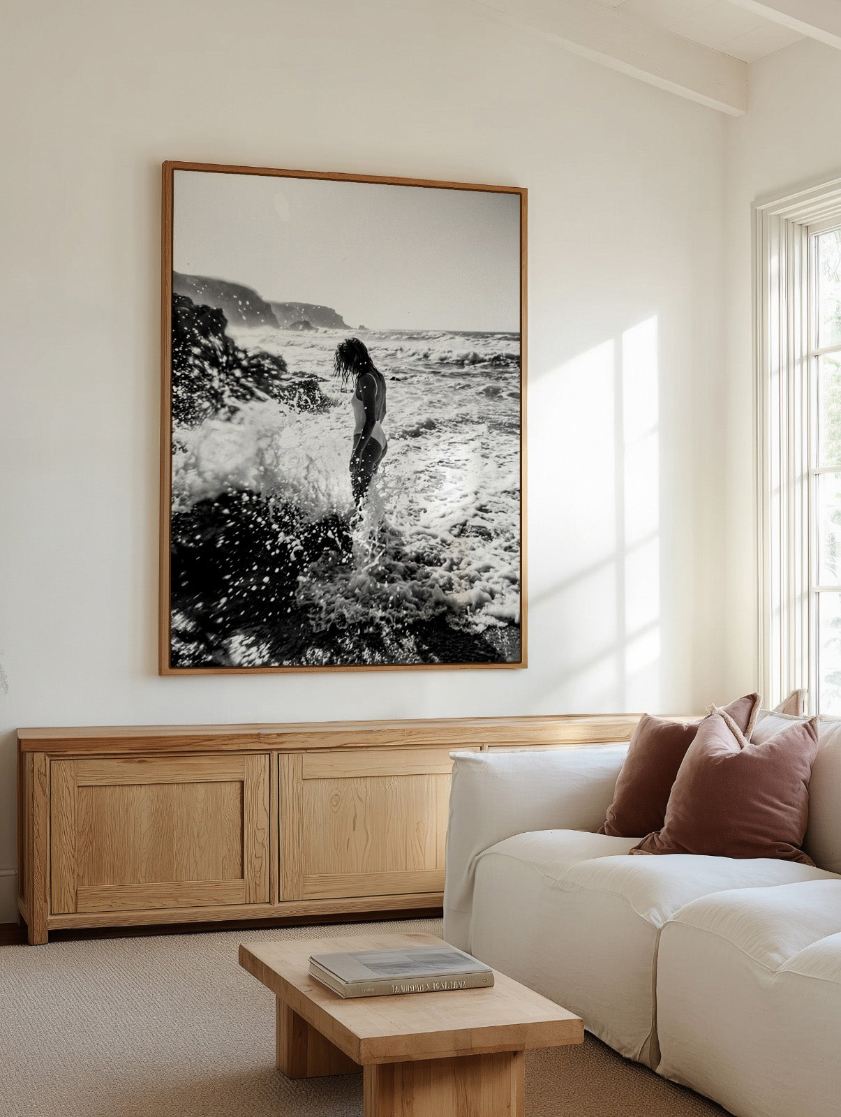 Offshore | Framed Canvas Art Print