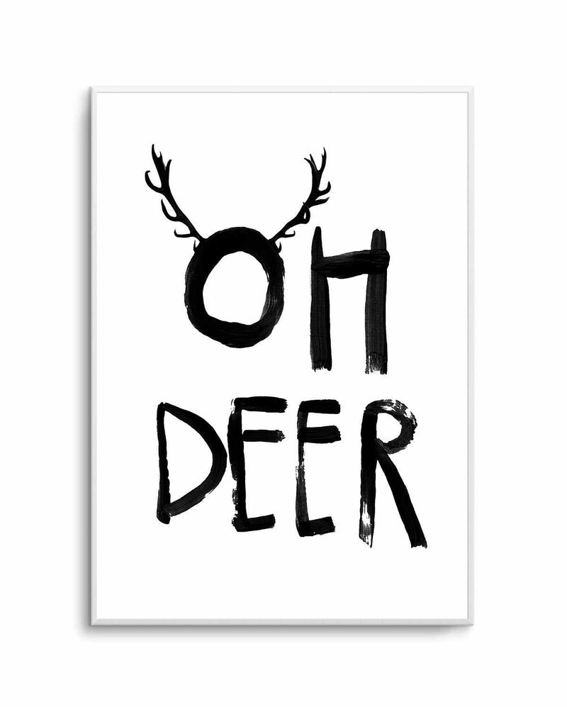 Oh Deer By Treechild | Art Print