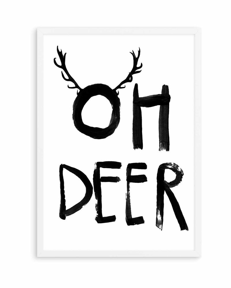 Oh Deer By Treechild | Art Print