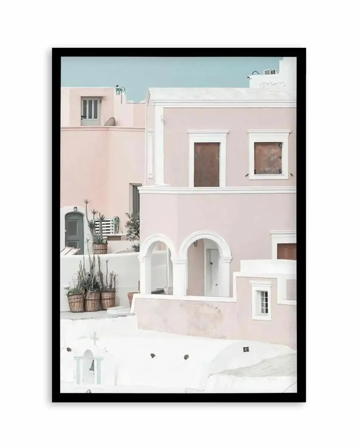 Oia House I | Santorini Art Print from Olive et Oriel where you can shop wallpaper and artworks online