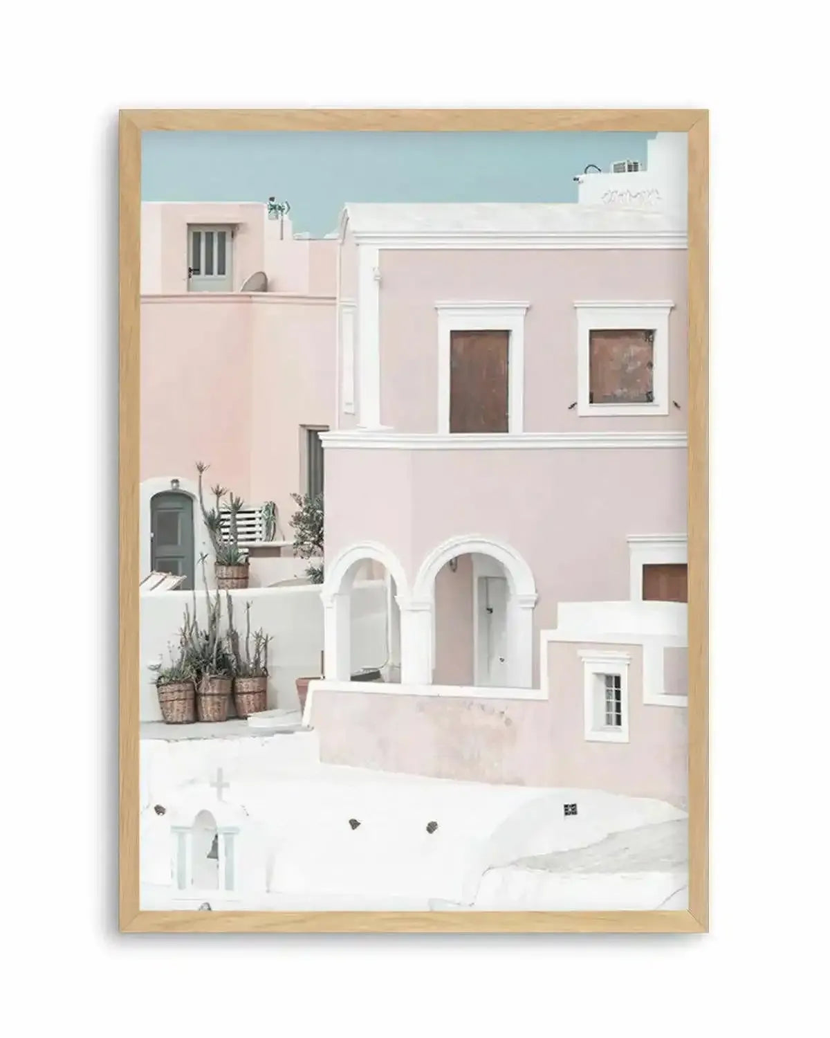 Oia House I | Santorini Art Print from Olive et Oriel where you can shop wallpaper and artworks online