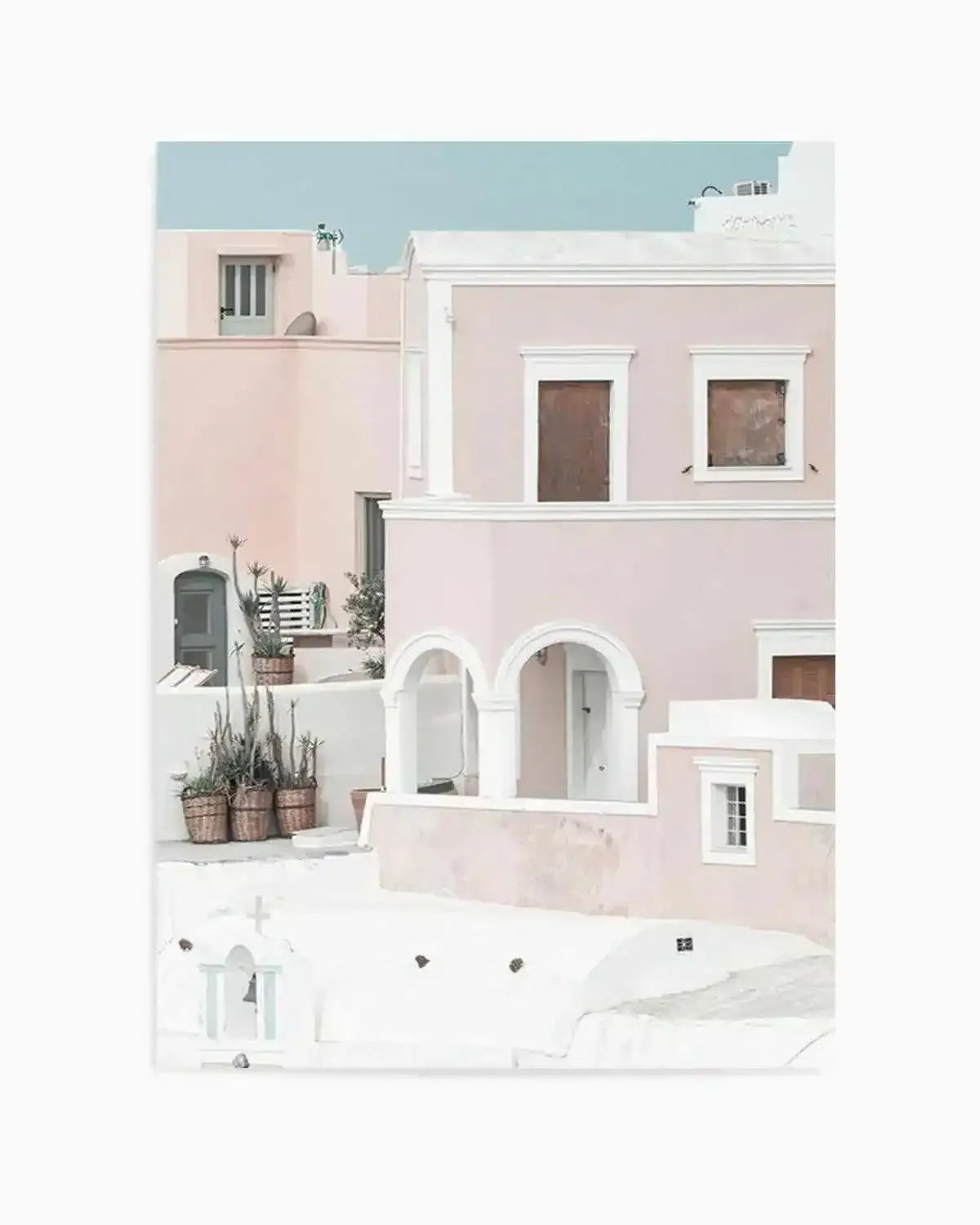 Oia House I | Santorini Art Print from Olive et Oriel where you can shop wallpaper and artworks online